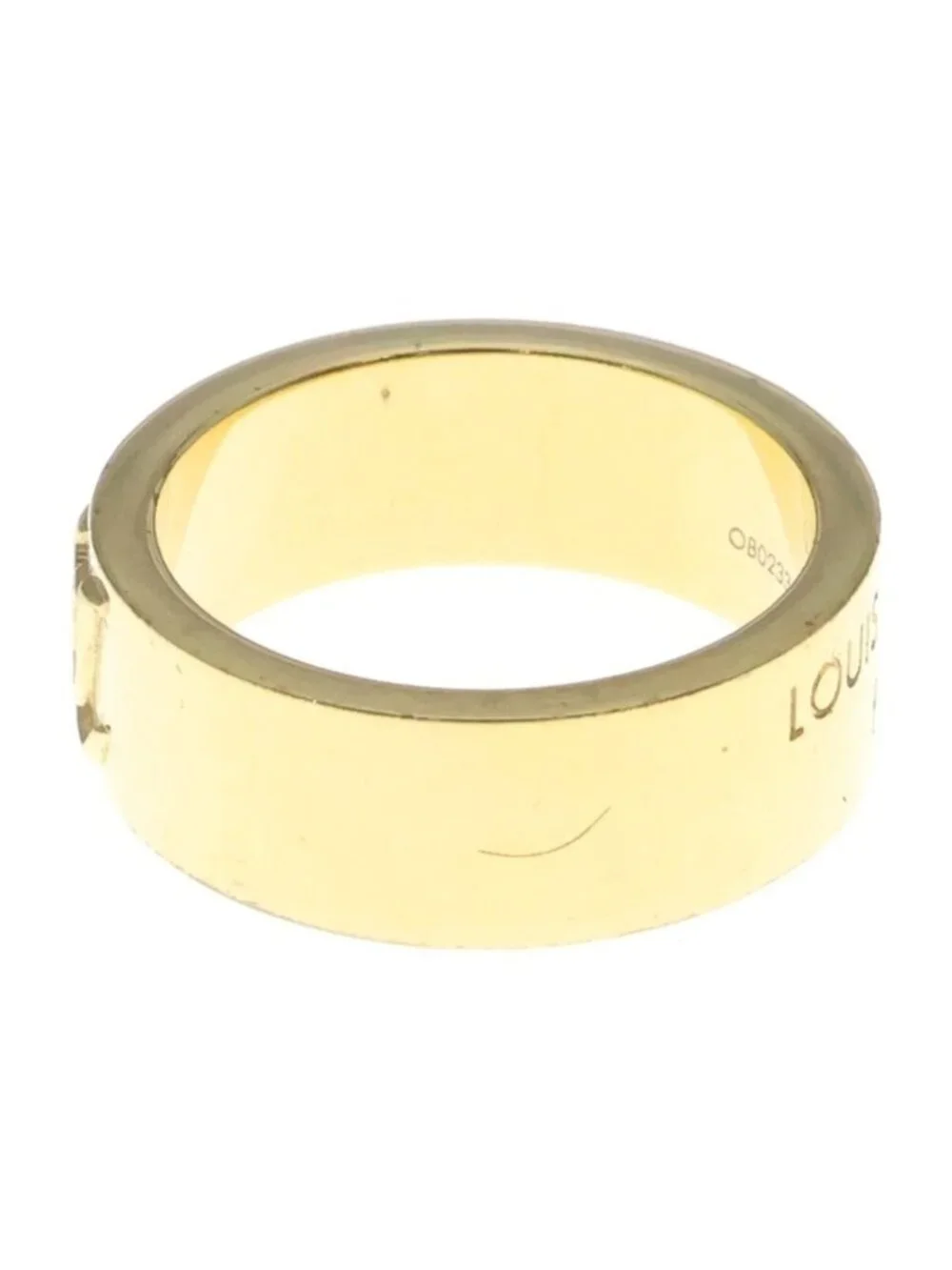 Louis Vuitton Ring LV Instinc Logo Gold